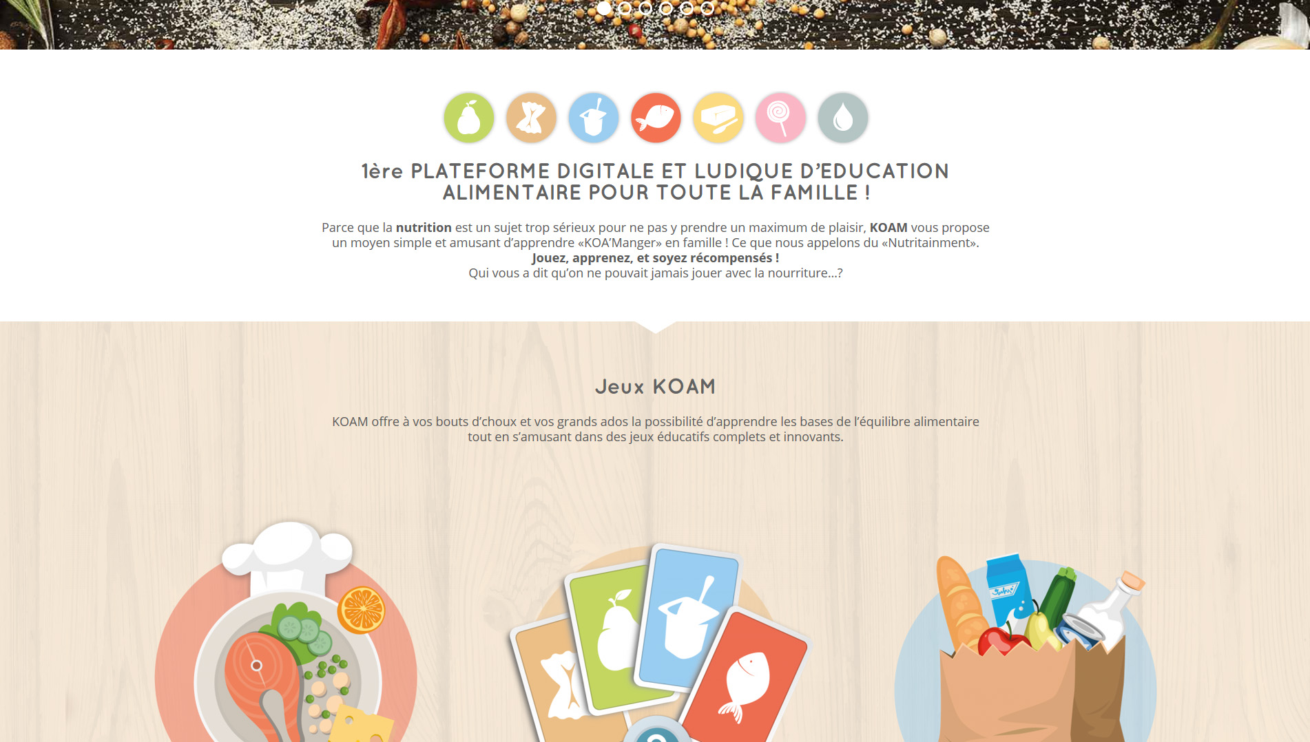 Site jeux.koam.fr