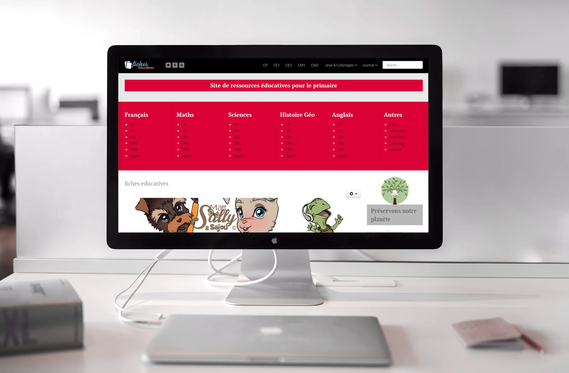Site média éducatif